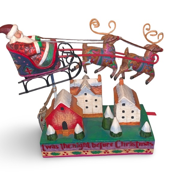 Jim Shore Other - Jim Shore Heartwood Creek "Twas The Night Before Christmas" Figure 4001860